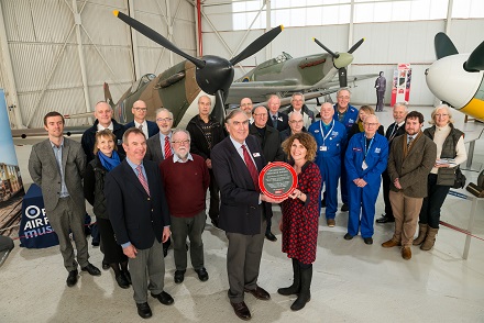 RAF Museum Spitfire receives Engineering Heritage Award